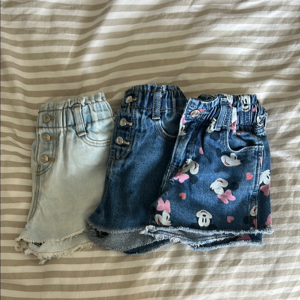 Zara & Gap Kids Denim Shorts bundle